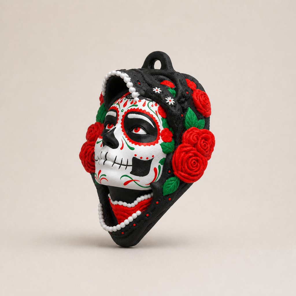 Catrina – Día-de-los-Muertos-Anhänger FehnFactory