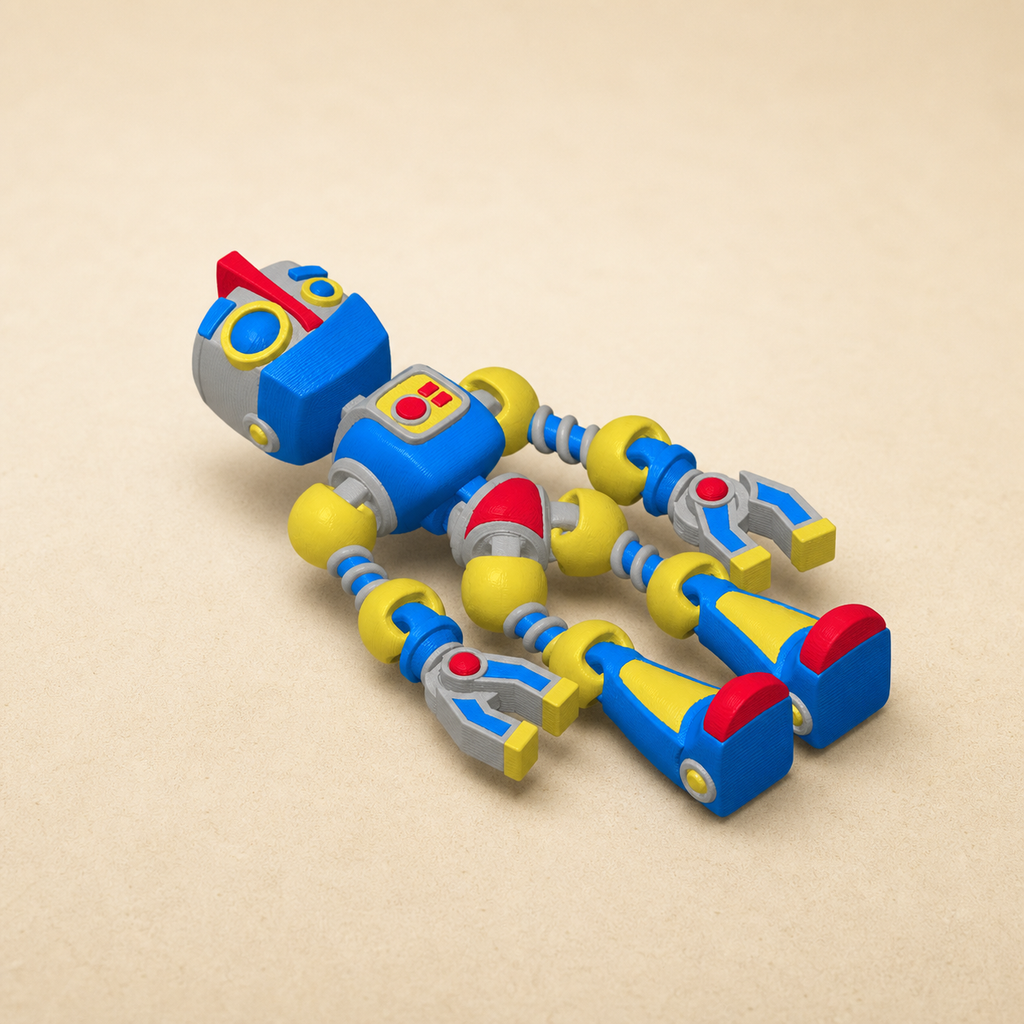 MiniBot – bewegliche Roboterfigur FehnFactory