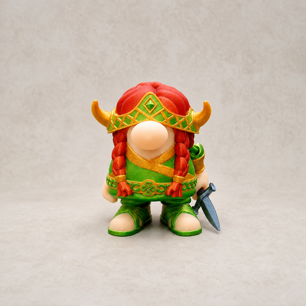 Flexi Factory Wikinger-Gnome – Wikinger, Prinzessin oder Paar FehnFactory