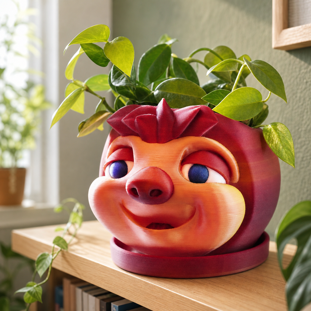 Faultier-Pflanzgefäß oder Dekoschale – Planter & Bowl, 13,1 cm FehnFactory