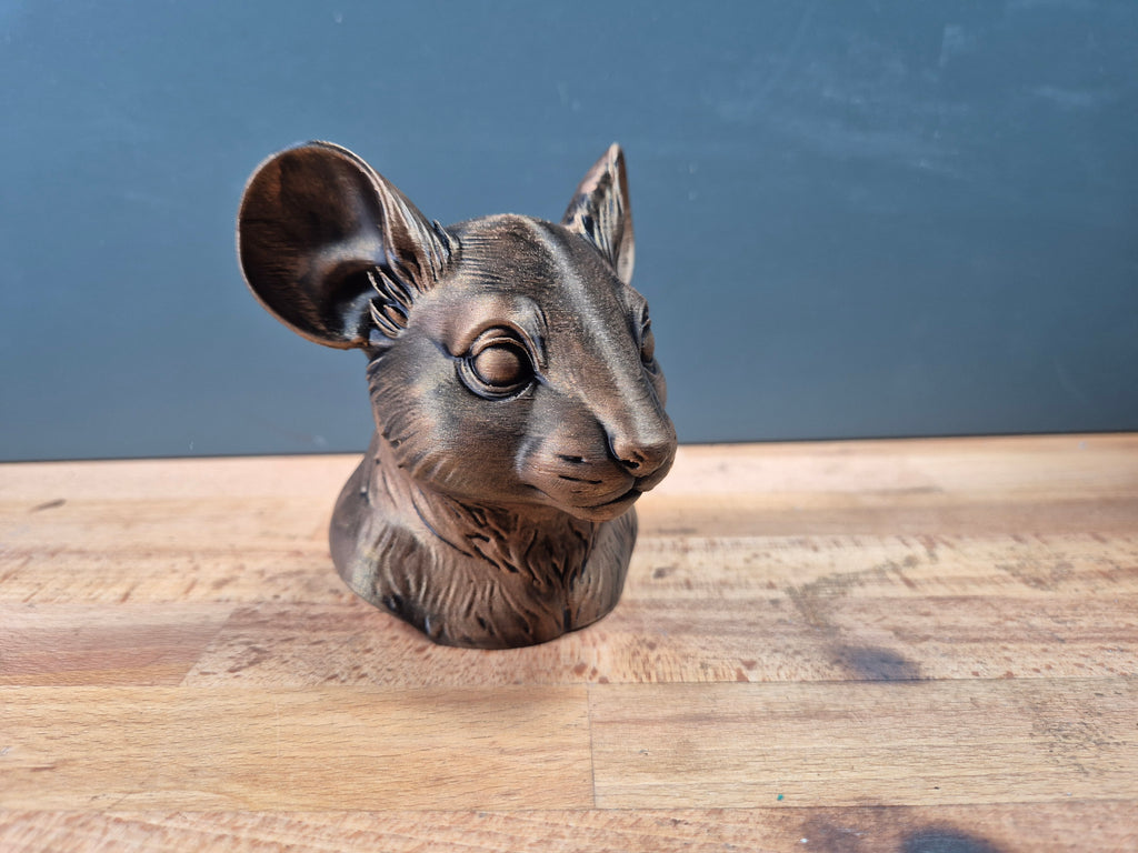 Maus-Büste – Mouse Bust | Made in Germany Fehn-factory.de