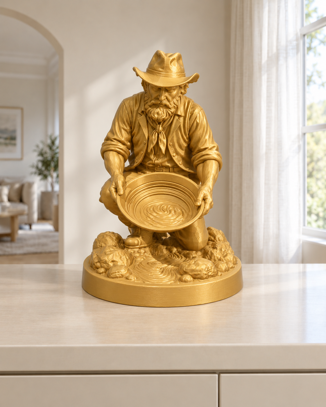 Goldgräber - Gold – gedruckt