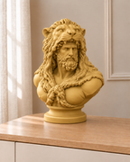 Herakles – antike Büste – 04 gold