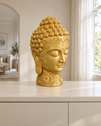 Buddha-Kopf – 04 gold