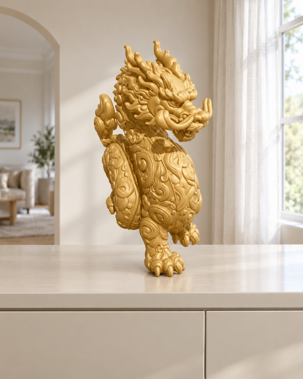 Chinesischer Drache – 04 gold