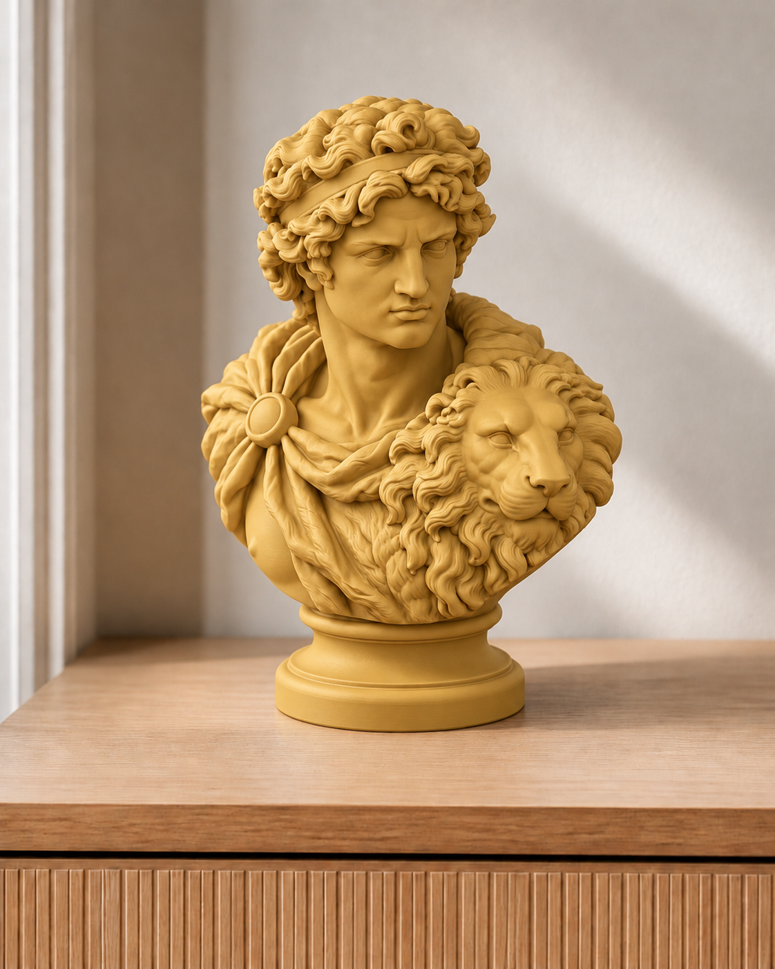 Alexander – antike Büste – 04 gold