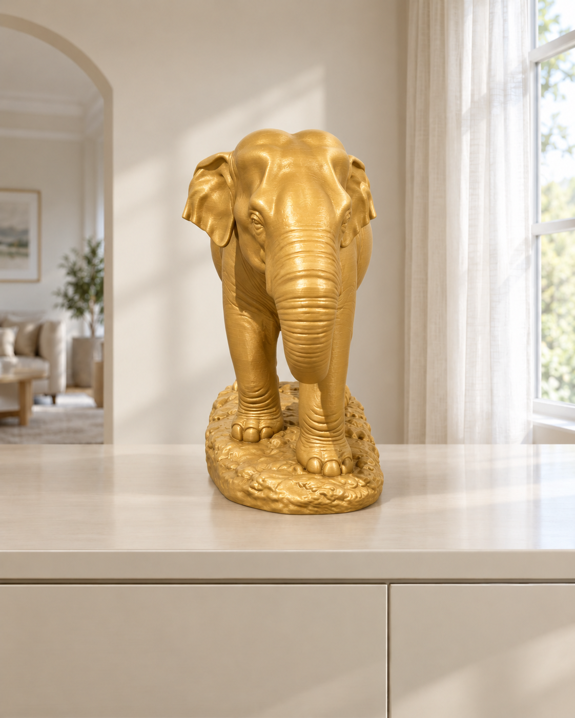 Asiatischer Elefant – 04 gold