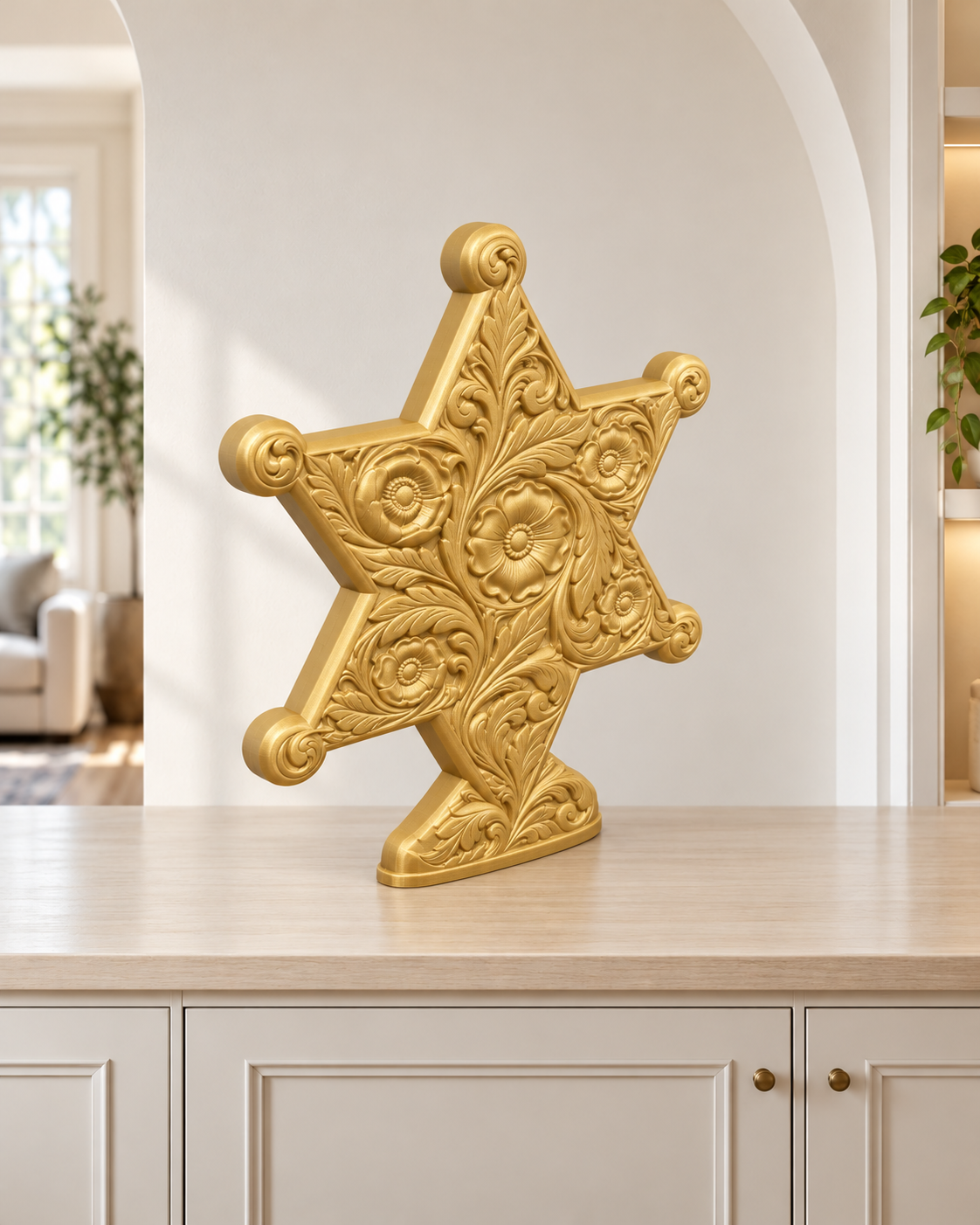 Sheriffstern – 04 gold