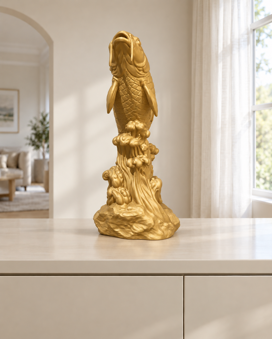 Koi-Karpfen – 04 gold