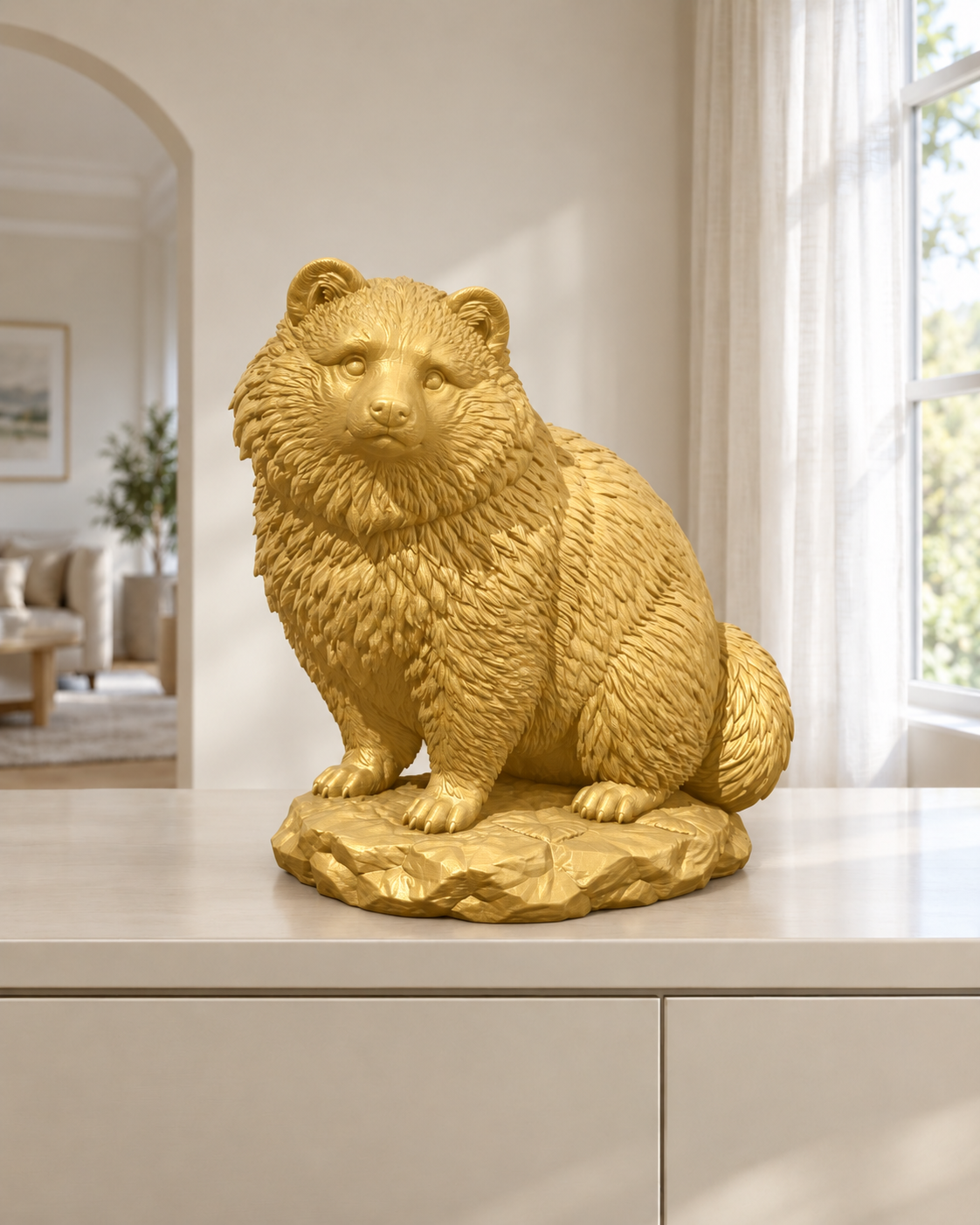 Marderhund Tanuki – 04 gold