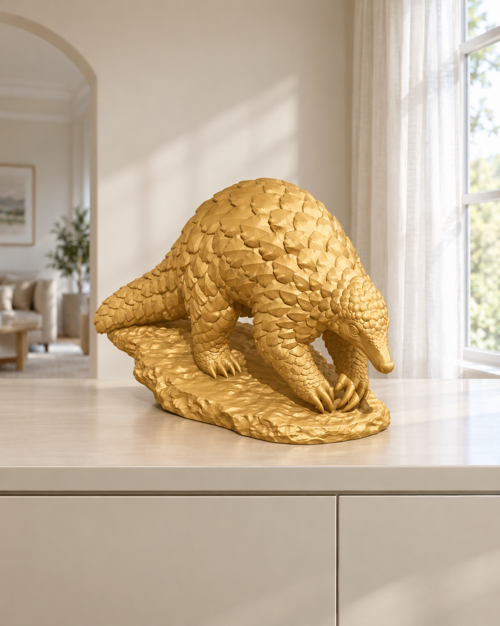 Schuppentier – 04 gold