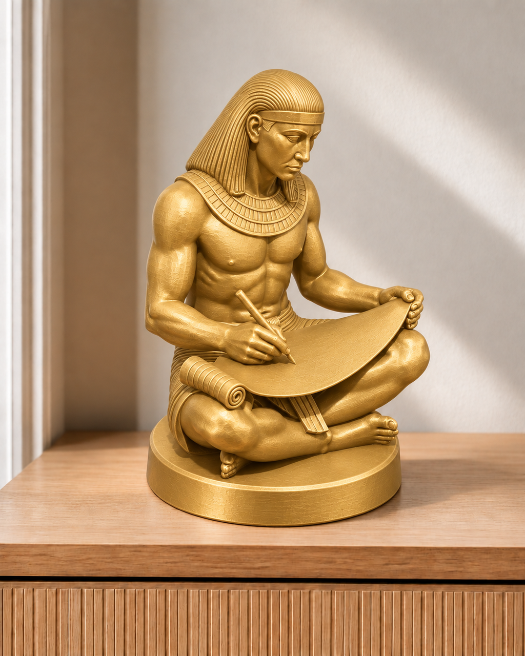 Ägyptischer Schreiber – 04 gold