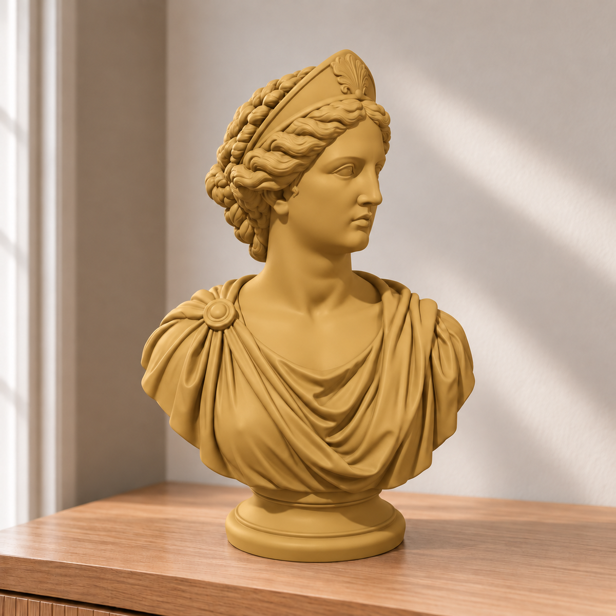 Hera – antike Büste – 04 gold