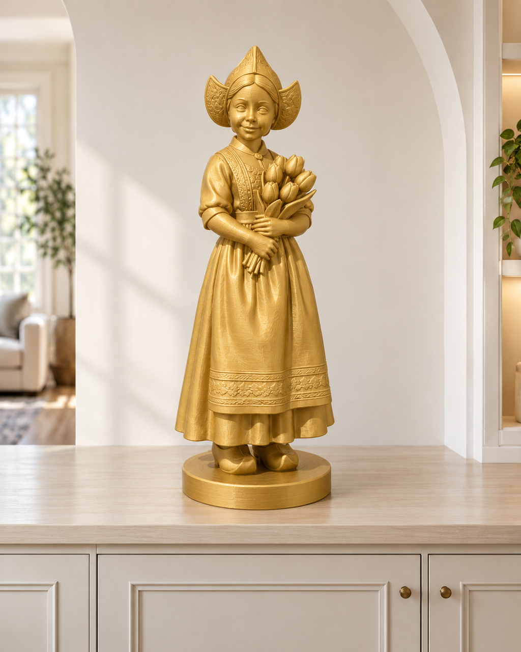Holland-Mädchen – 04 gold