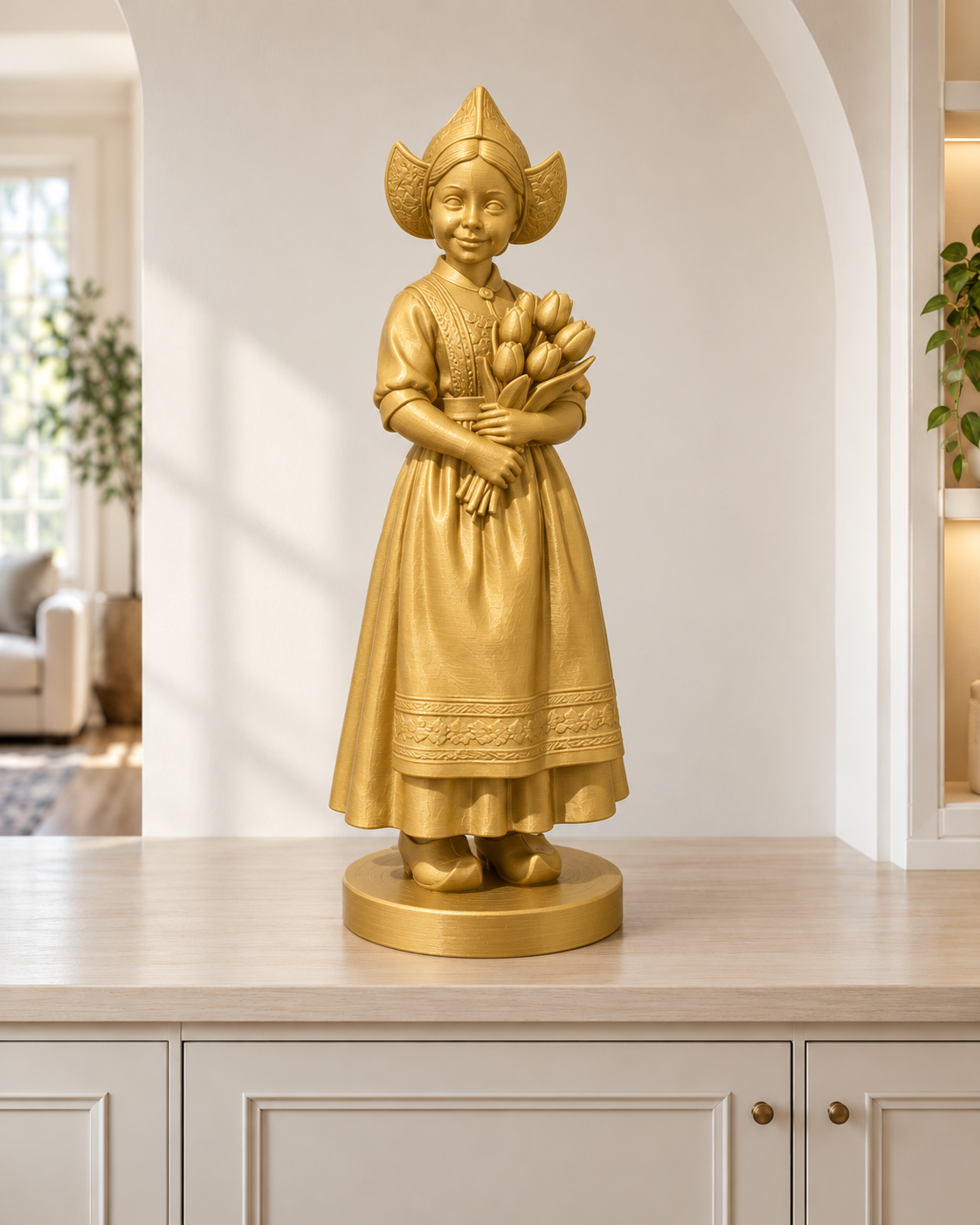Holland-Mädchen – 04 gold