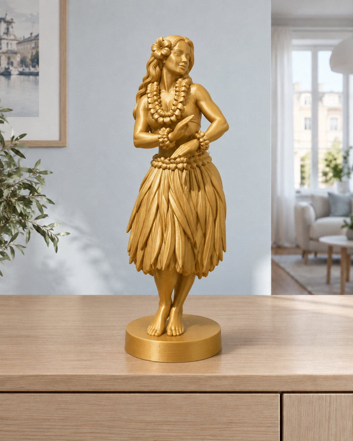 Hula-Tänzerin – 04-gold