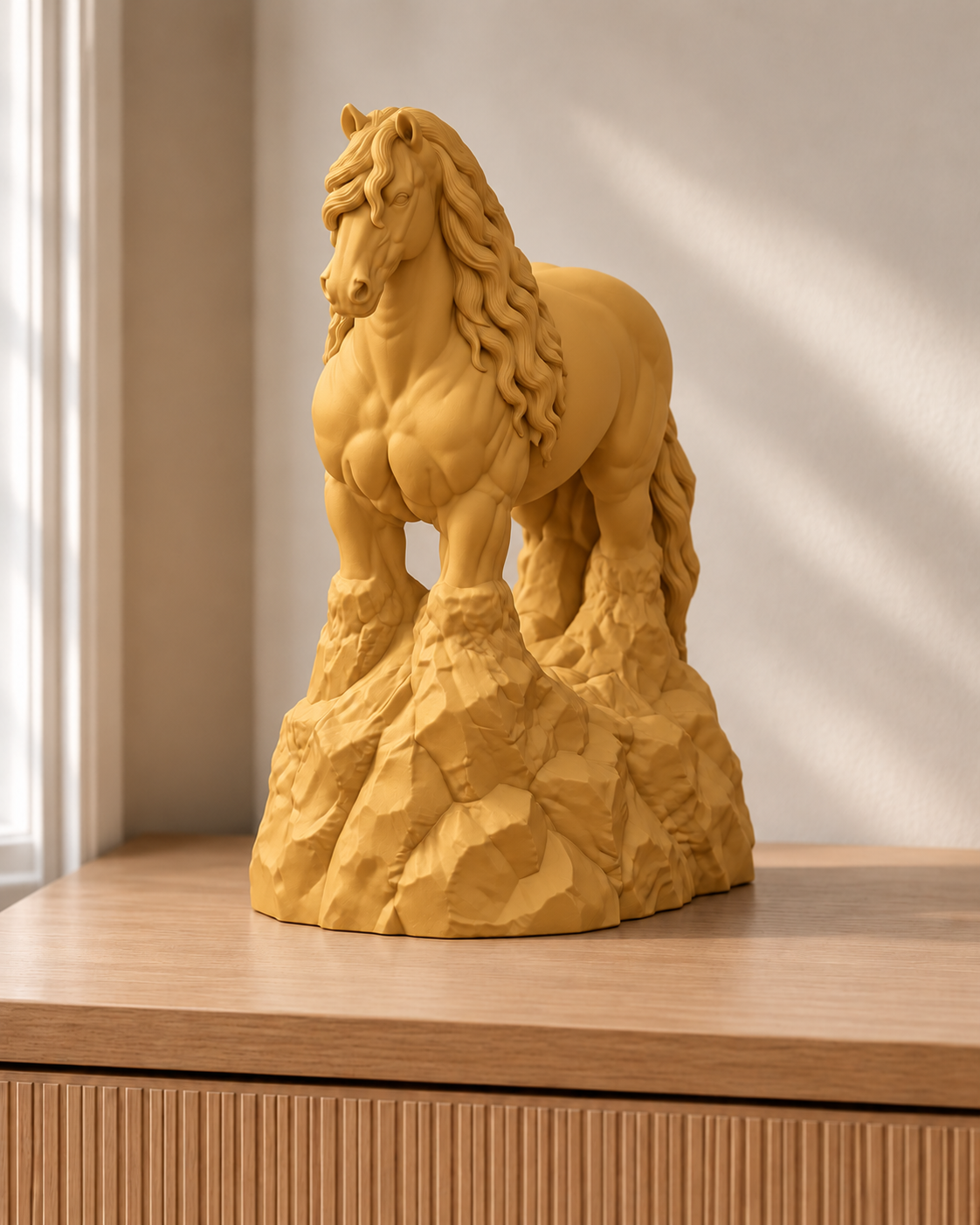 Friese stehend – Pferdefigur – 04 gold