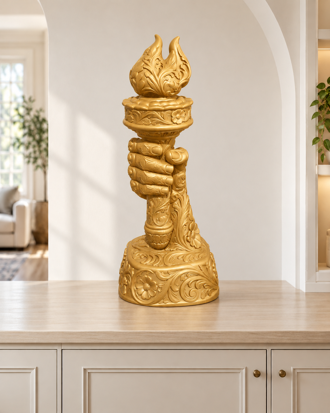 Freiheitsfackel – 04 gold