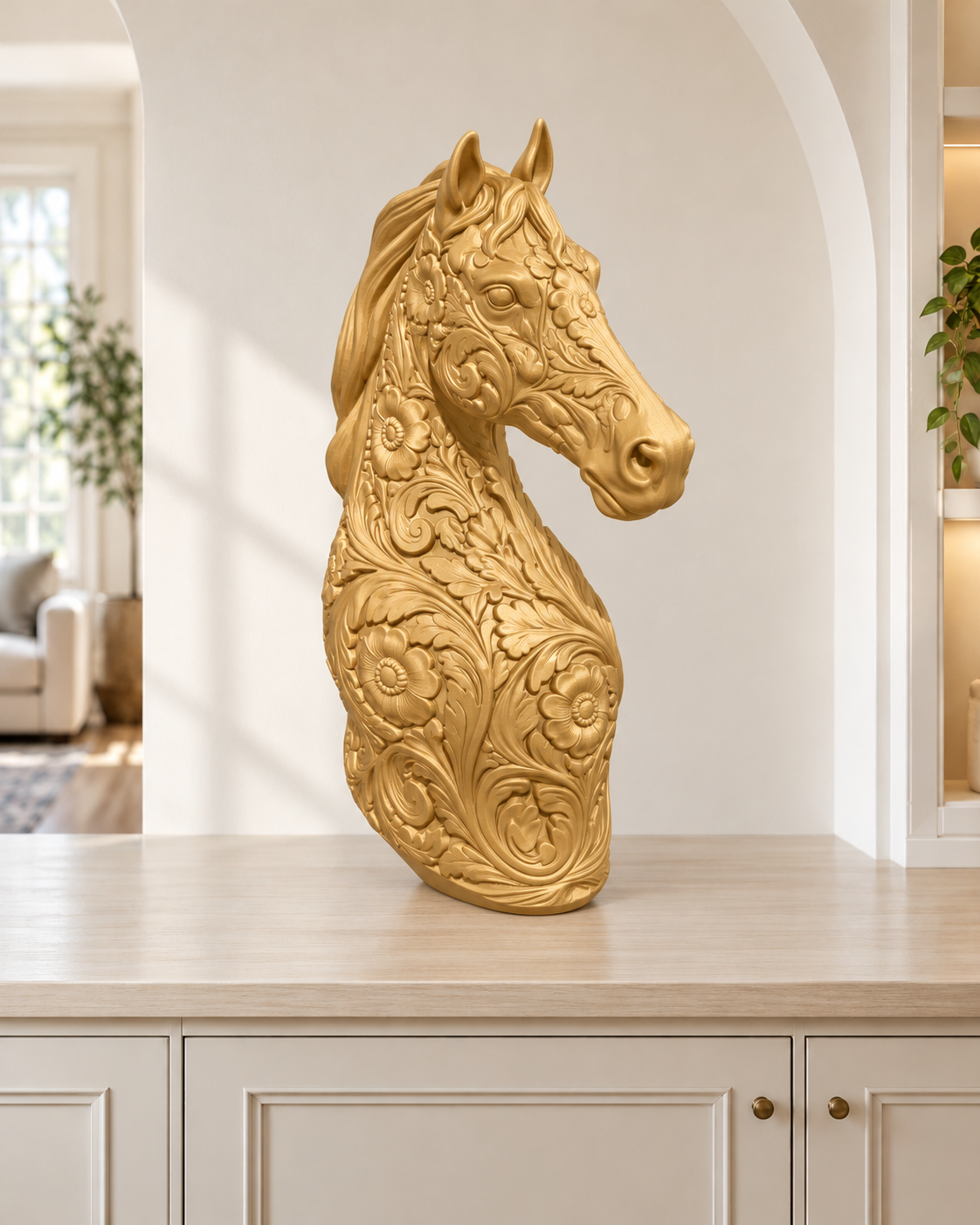 Pferdekopf – 04 gold