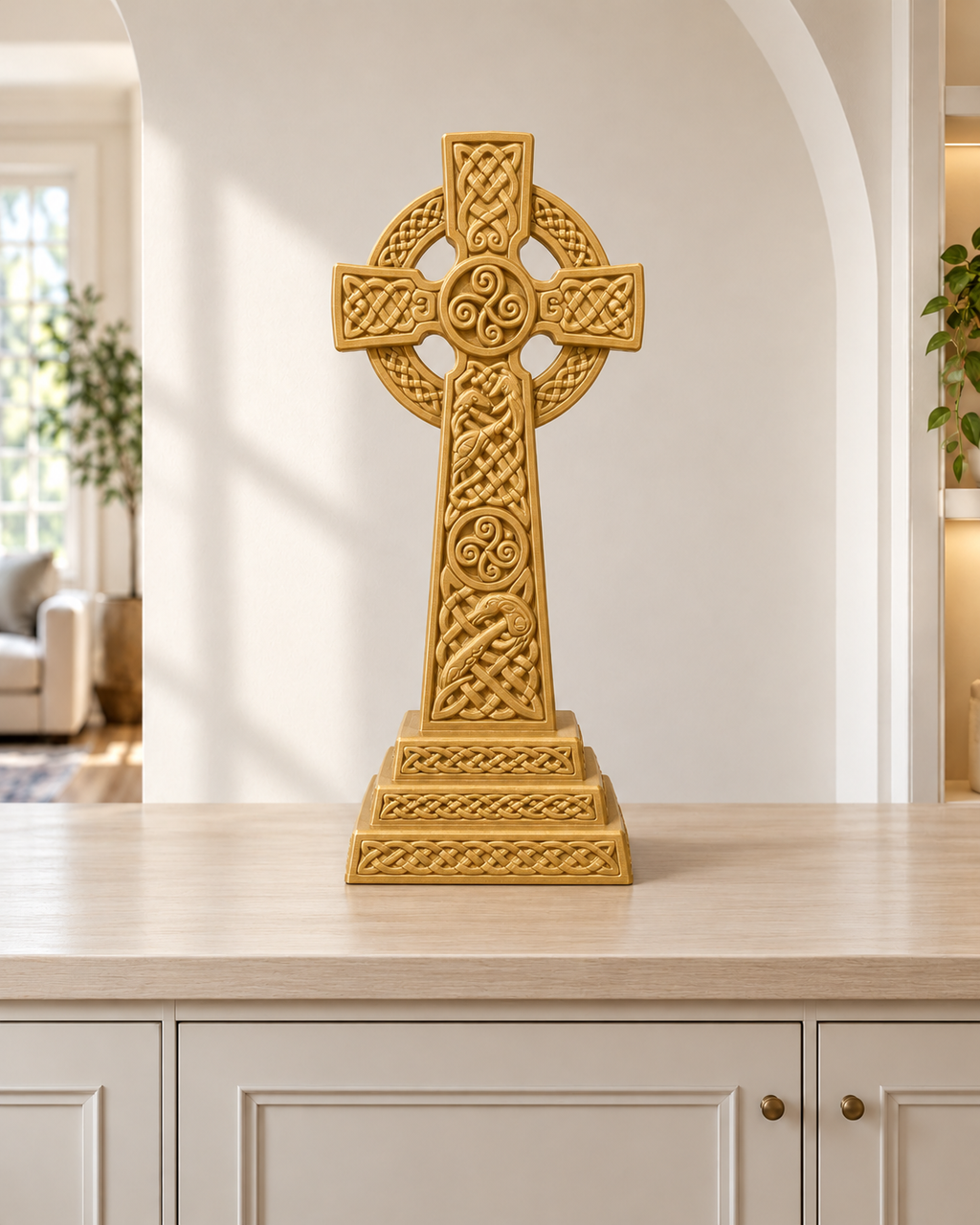 Keltisches Kreuz – 04 gold