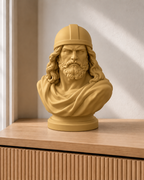 Thor – nordische Büste – 04 gold