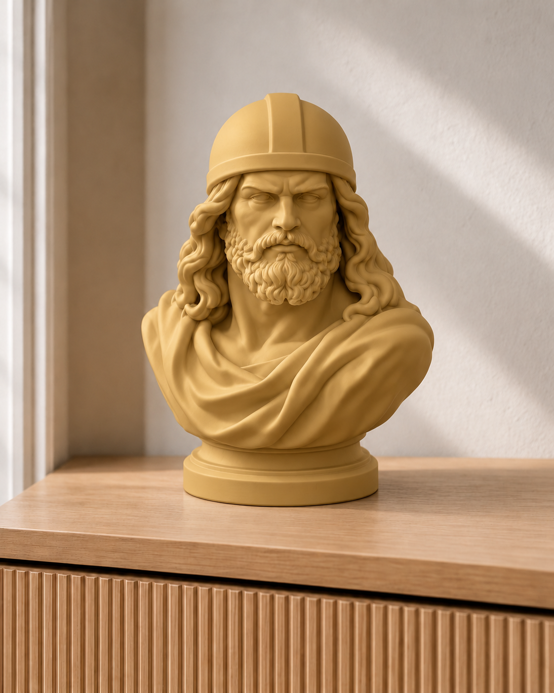 Thor – nordische Büste – 04 gold