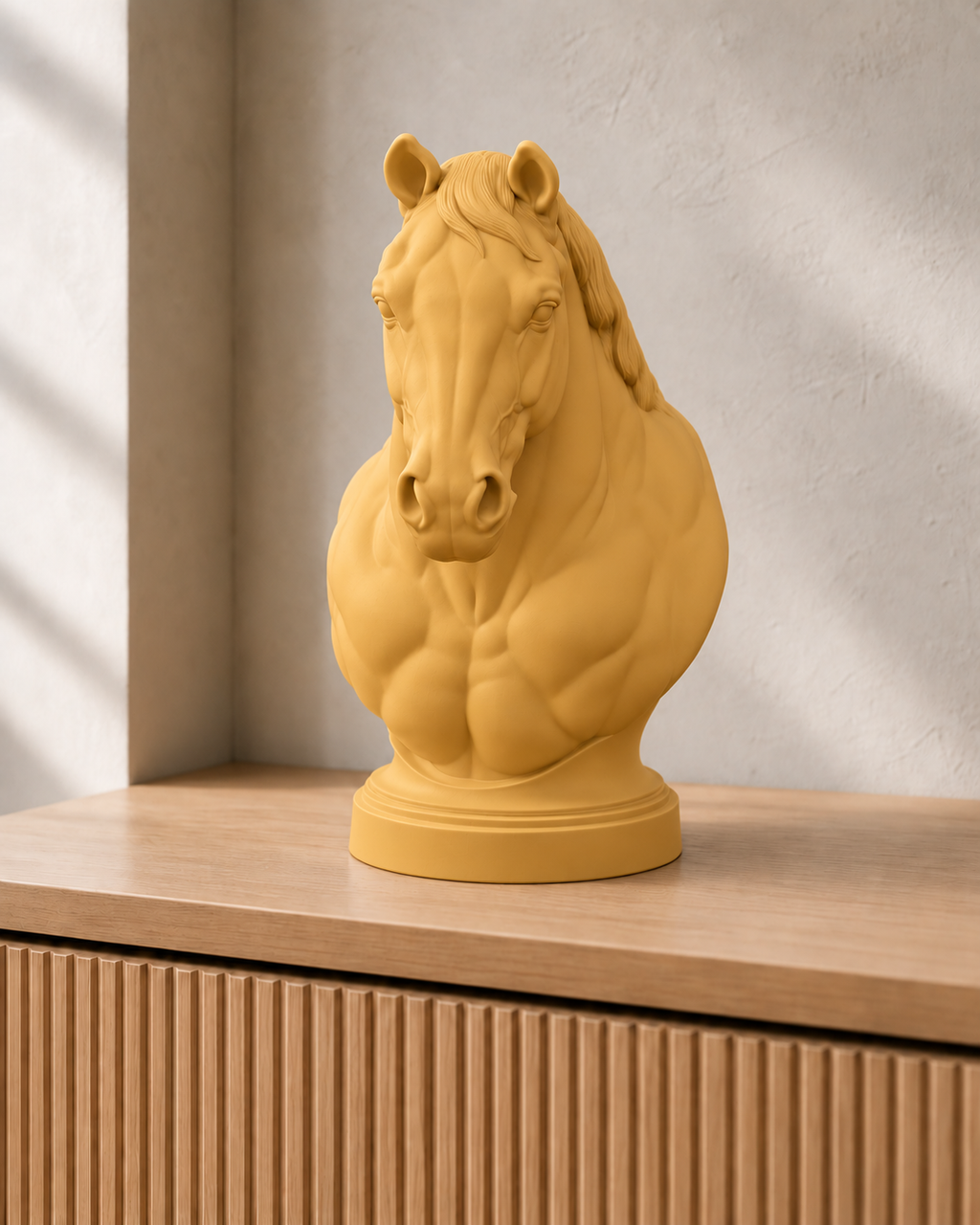 Quarter Horse – Pferdebüste – 04 gold