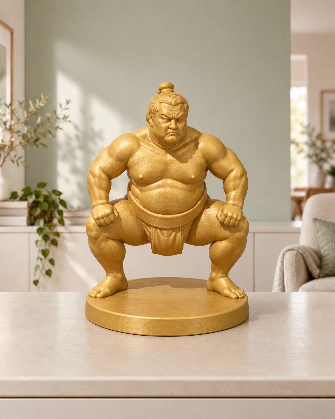 Sumo-Ringer - Gold – gedruckt