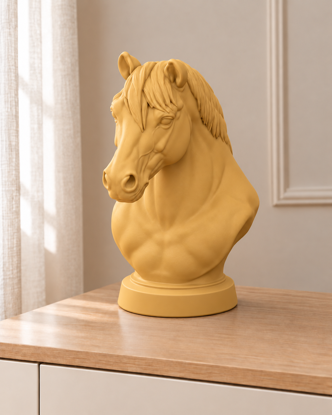 Haflinger – Pferdebüste – 04 gold