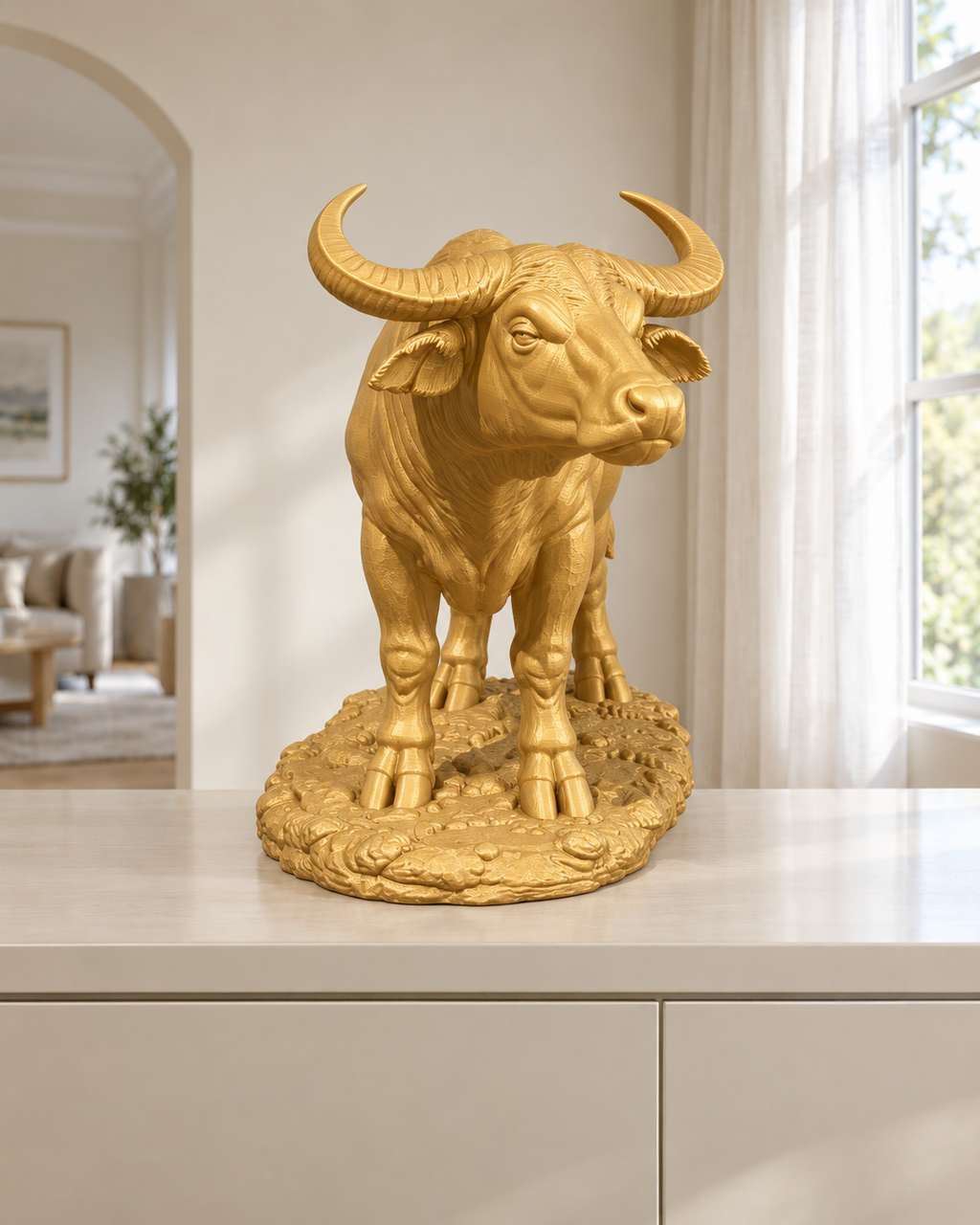 Wasserbüffel – 04 gold