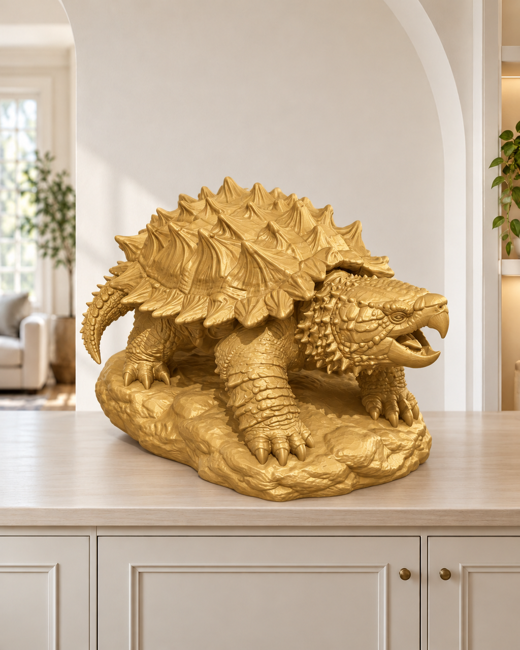 Geierschildkröte – 04 gold