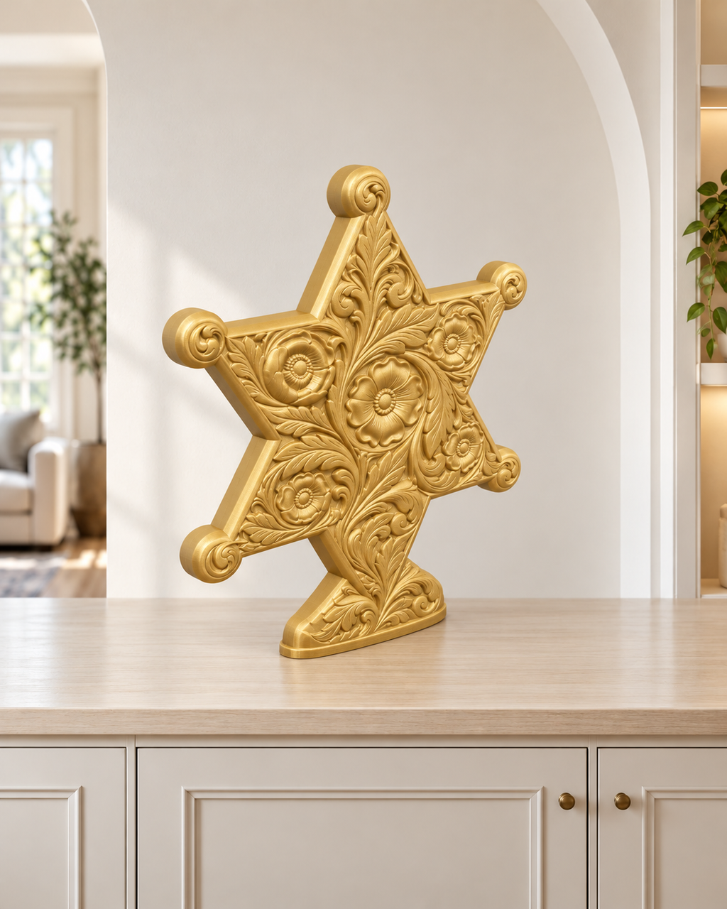 Sheriffstern – 04 gold