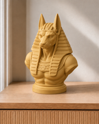 Anubis – ägyptische Büste – 04 gold