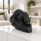 Sprungbereiter Puma Ornament - Schwarz gedruckt Wohnzimmer