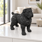 Presa Canario Ornament - Schwarz gedruckt Wohnzimmer