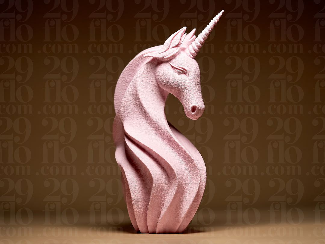 Moderne Einhorn-Skulptur – Magische Fantasy-Deko FehnFactory