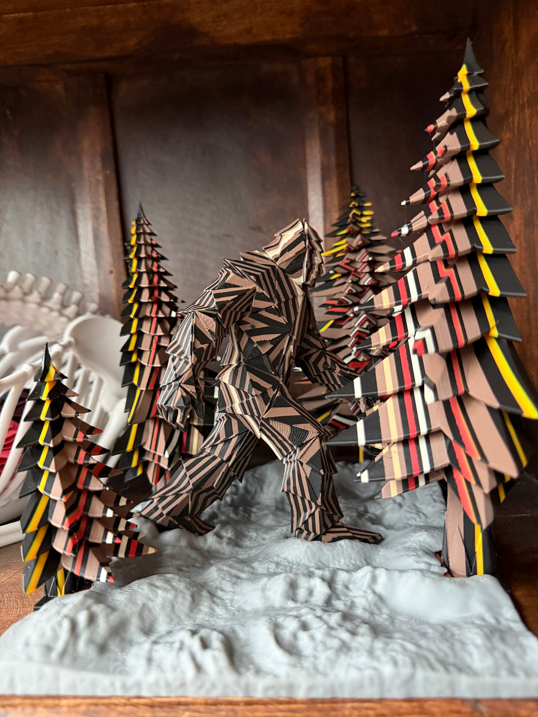 Bigfoot Book Nook – Origami Forest FehnFactory