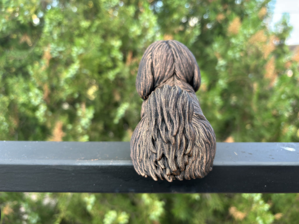Shih Tzu – detailreiche Hundefigur mit langem Fell | Geschenk für Hundefans | Made in Germany Fehn-factory.de