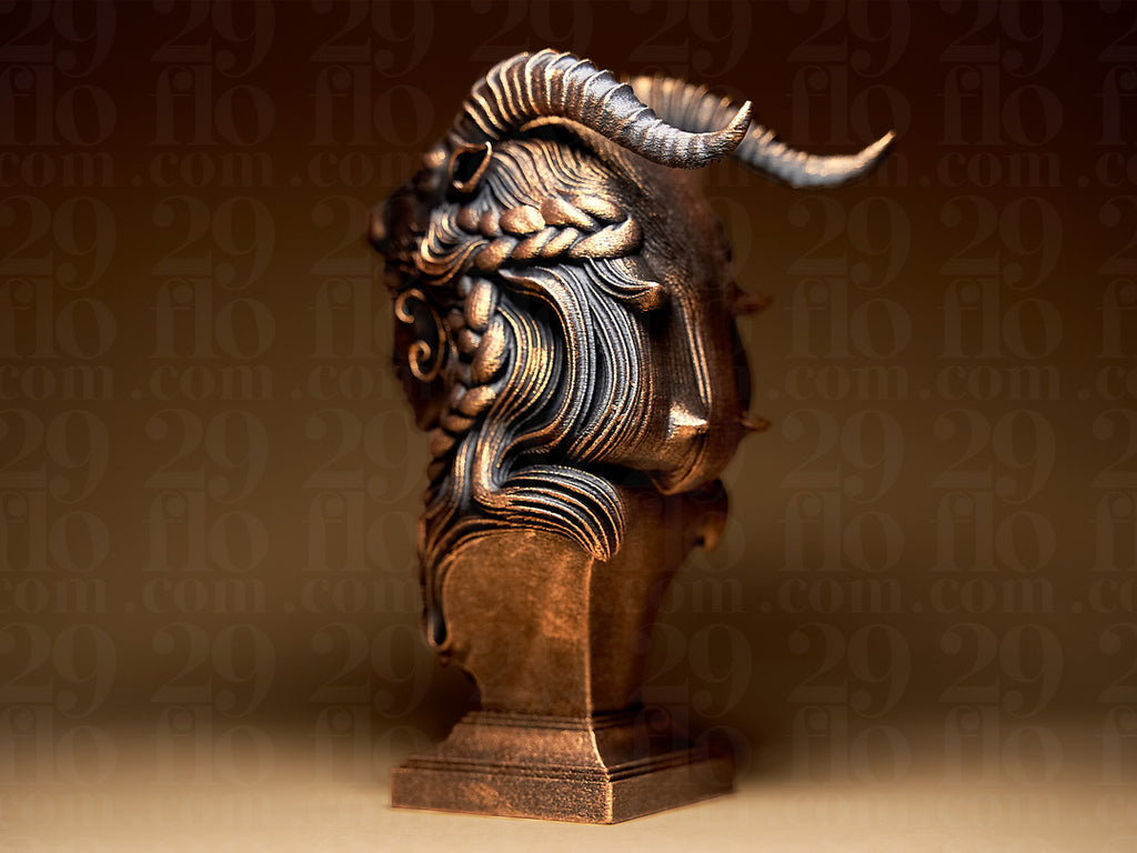Lady Capricorn Skulptur – Sternzeichen Steinbock FehnFactory