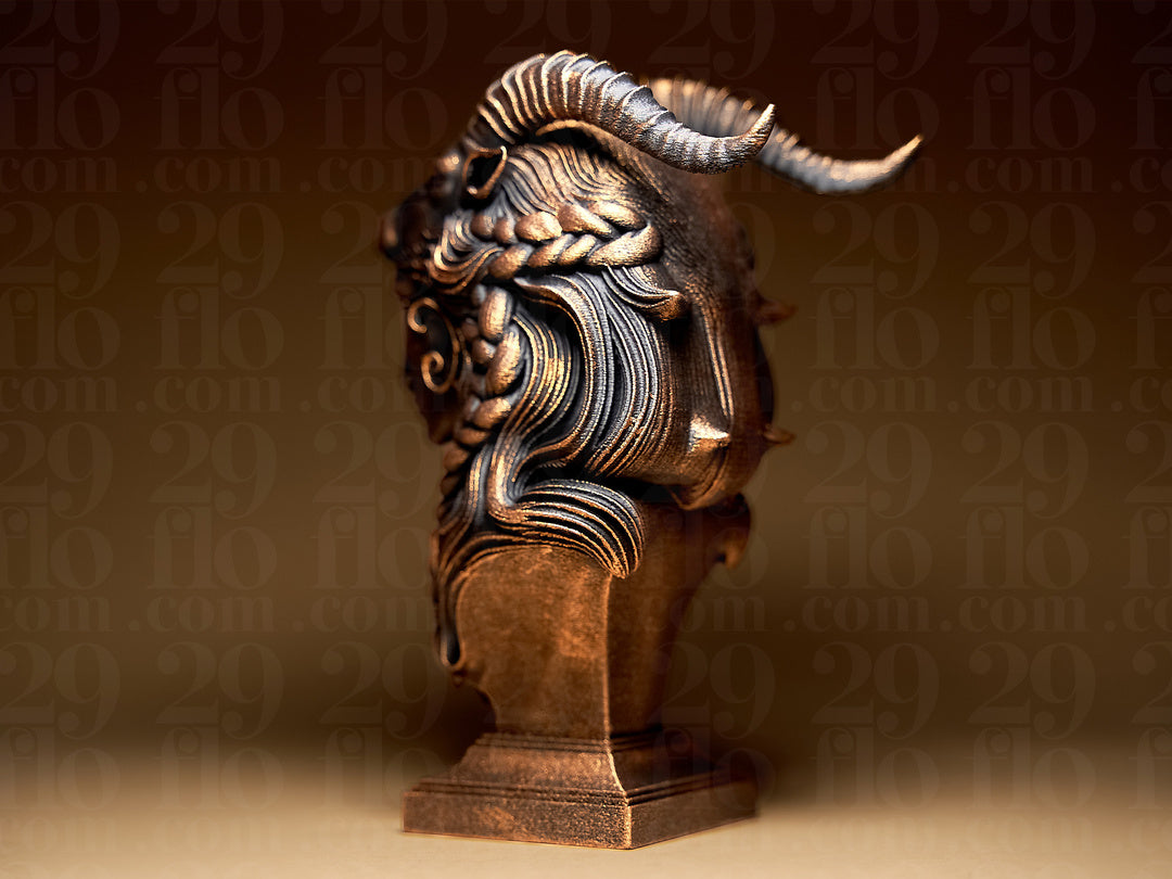 Lady Capricorn Skulptur – Sternzeichen Steinbock FehnFactory