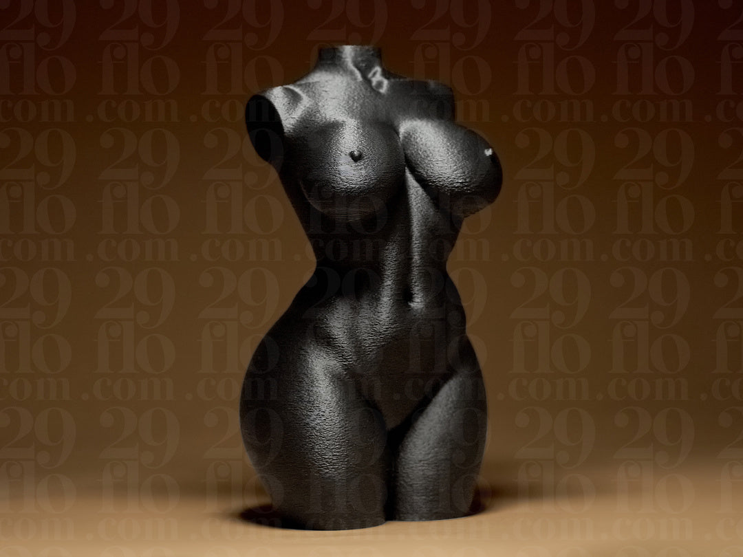 Weibliche Torso-Skulptur – Moderne Körperkunst FehnFactory