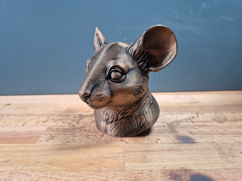 Maus-Büste – Mouse Bust | Made in Germany Fehn-factory.de