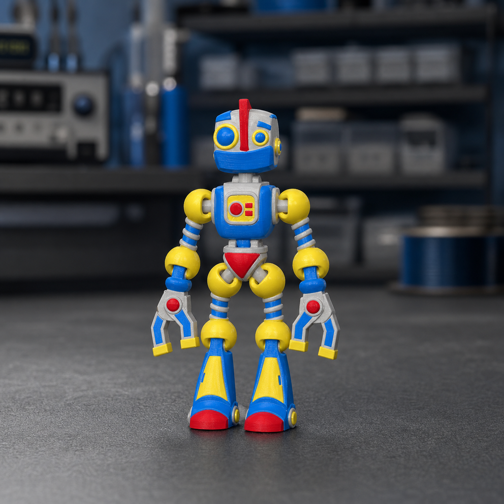 MiniBot – bewegliche Roboterfigur FehnFactory
