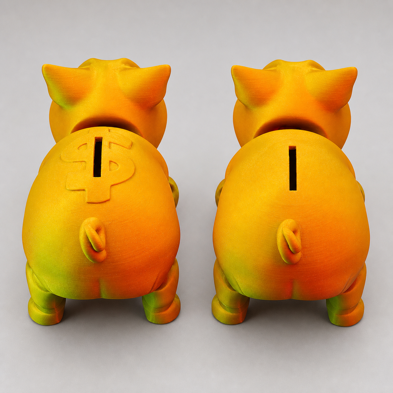 Bewegliches Sparschwein – Spardose mit Schraubverschluss FehnFactory