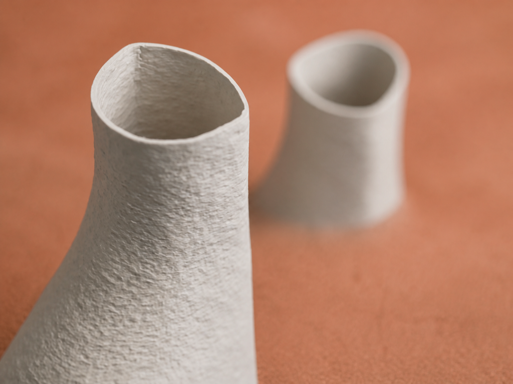 Dual Vase – Skulpturale Trockenblumenvase FehnFactory