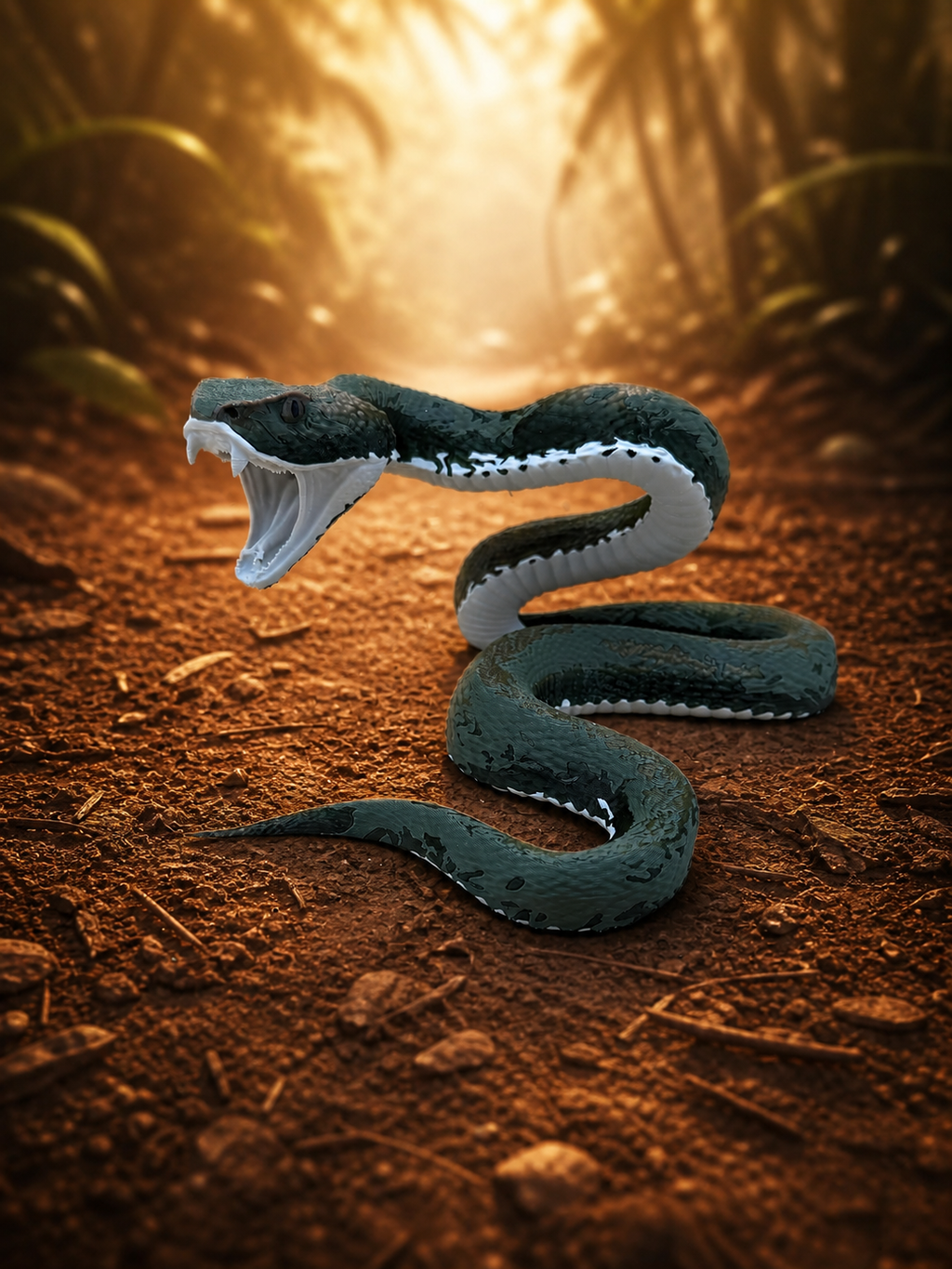 Viper – Grüne Buschviper FehnFactory