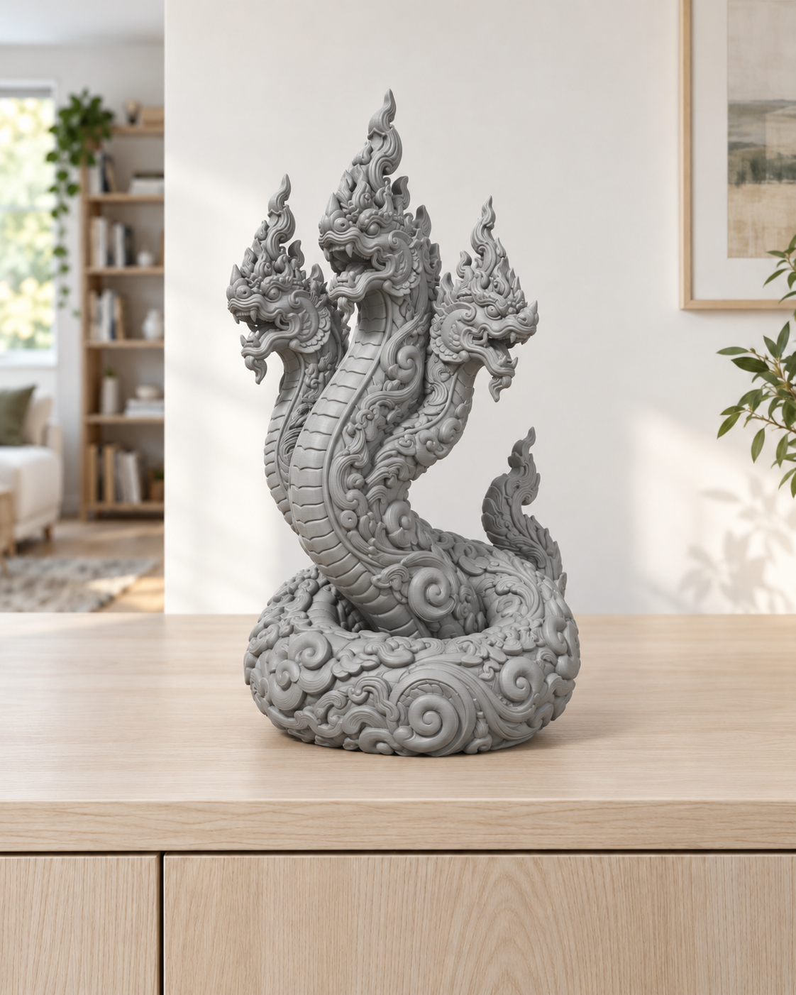 Naga-Schlange – 05 grau