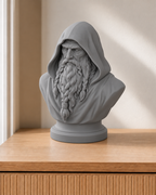 Odin – nordische Büste – 05 grau