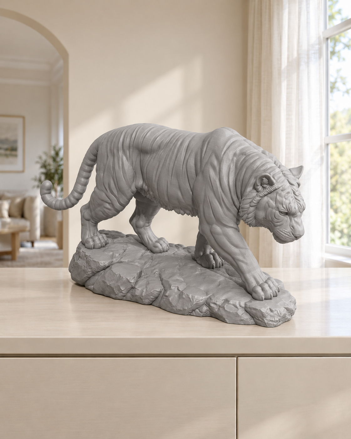 Bengal-Tiger – 05 grau