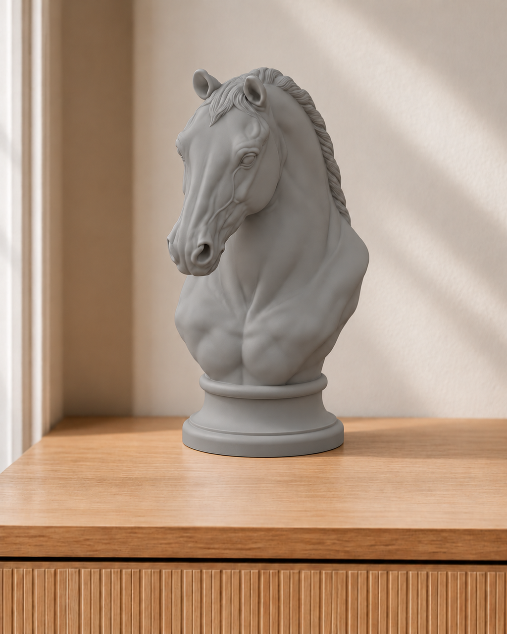 Lipizzaner – Pferdebüste – 05 grau